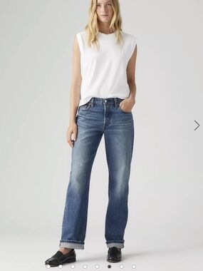Levi’s 90’s selvedge 501 cotton jean
